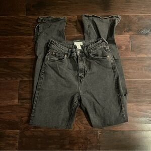 H&M Black Flare & Wide Leg Jeans